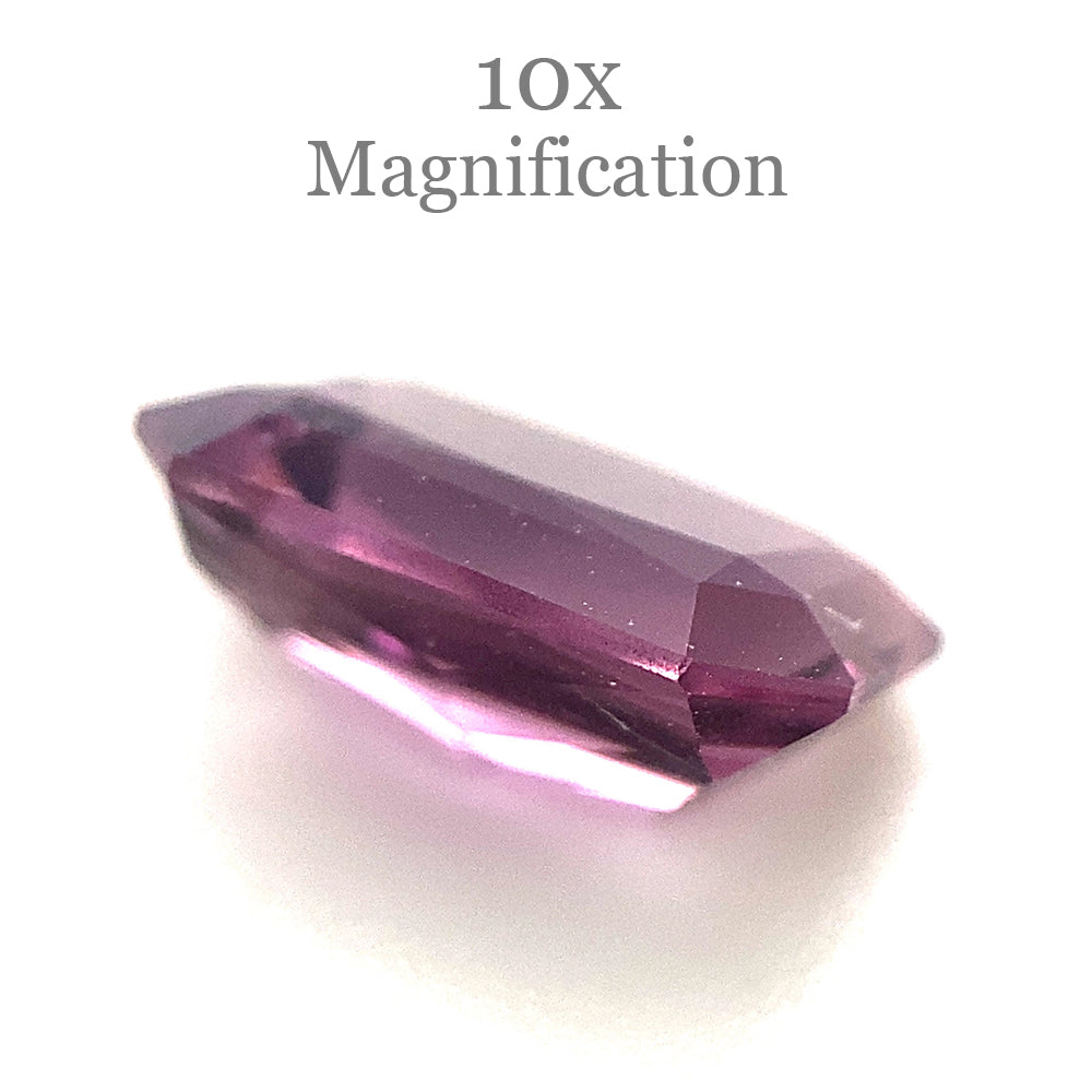 2.45ct Octagonal/Emerald Cut Purple Spinel from Sri Lanka Unheated - Skyjems Wholesale Gemstones