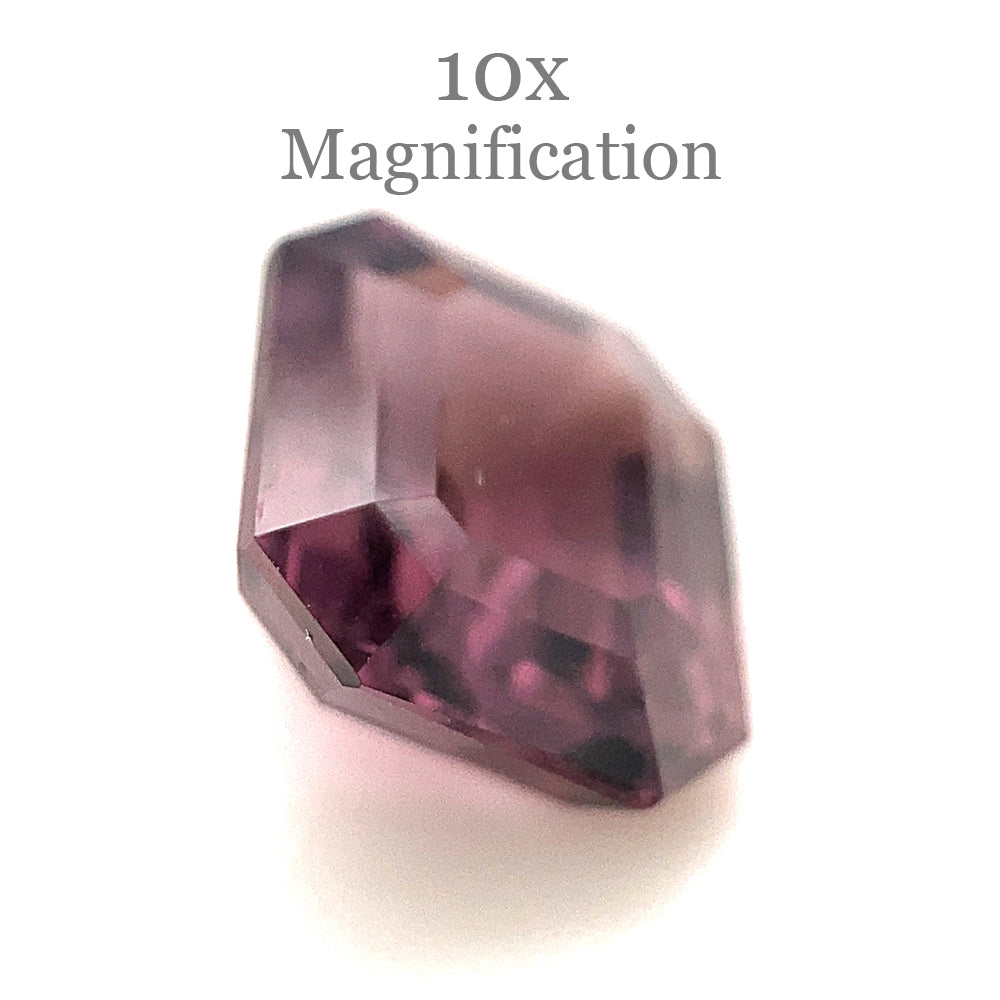 2.69ct Octagonal/Emerald Cut Purple Spinel from Sri Lanka Unheated - Skyjems Wholesale Gemstones