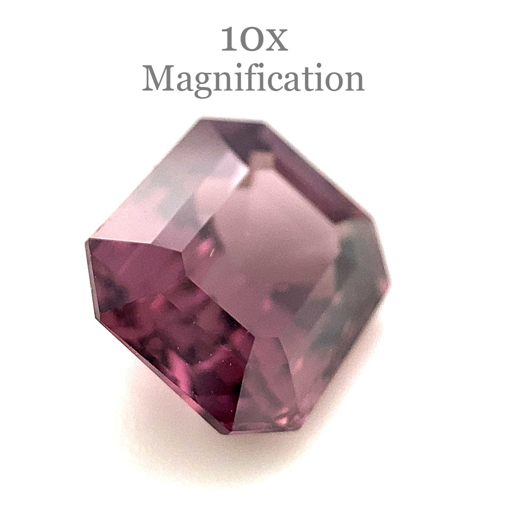 2.69ct Octagonal/Emerald Cut Purple Spinel from Sri Lanka Unheated - Skyjems Wholesale Gemstones