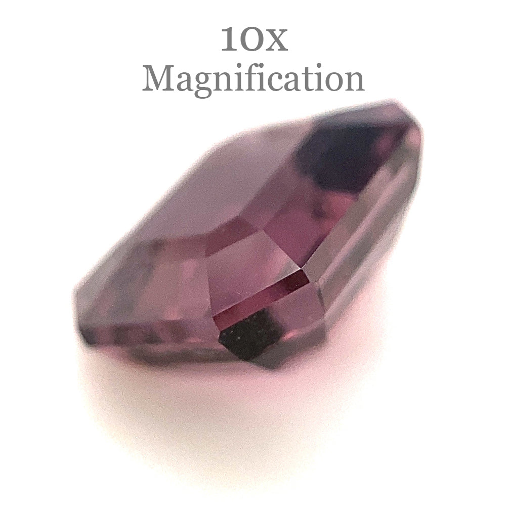 2.69ct Octagonal/Emerald Cut Purple Spinel from Sri Lanka Unheated - Skyjems Wholesale Gemstones