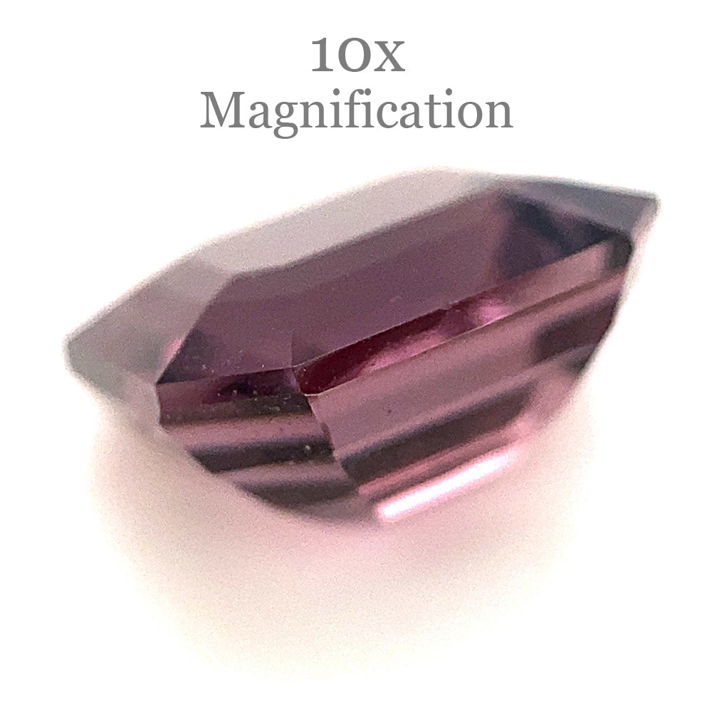 2.69ct Octagonal/Emerald Cut Purple Spinel from Sri Lanka Unheated - Skyjems Wholesale Gemstones