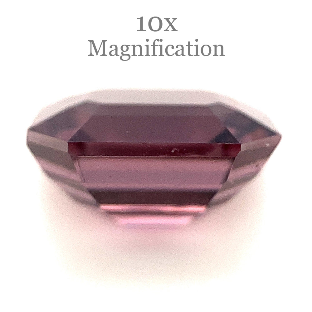 2.69ct Octagonal/Emerald Cut Purple Spinel from Sri Lanka Unheated - Skyjems Wholesale Gemstones