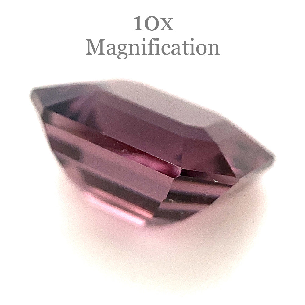 2.69ct Octagonal/Emerald Cut Purple Spinel from Sri Lanka Unheated - Skyjems Wholesale Gemstones