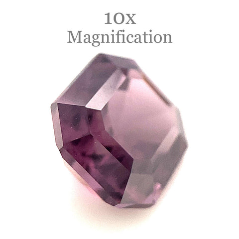 2.47ct Square Purple Spinel from Sri Lanka Unheated
