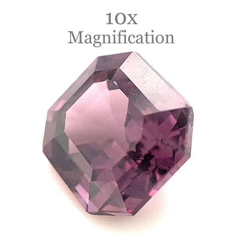 2.47ct Square Purple Spinel from Sri Lanka Unheated
