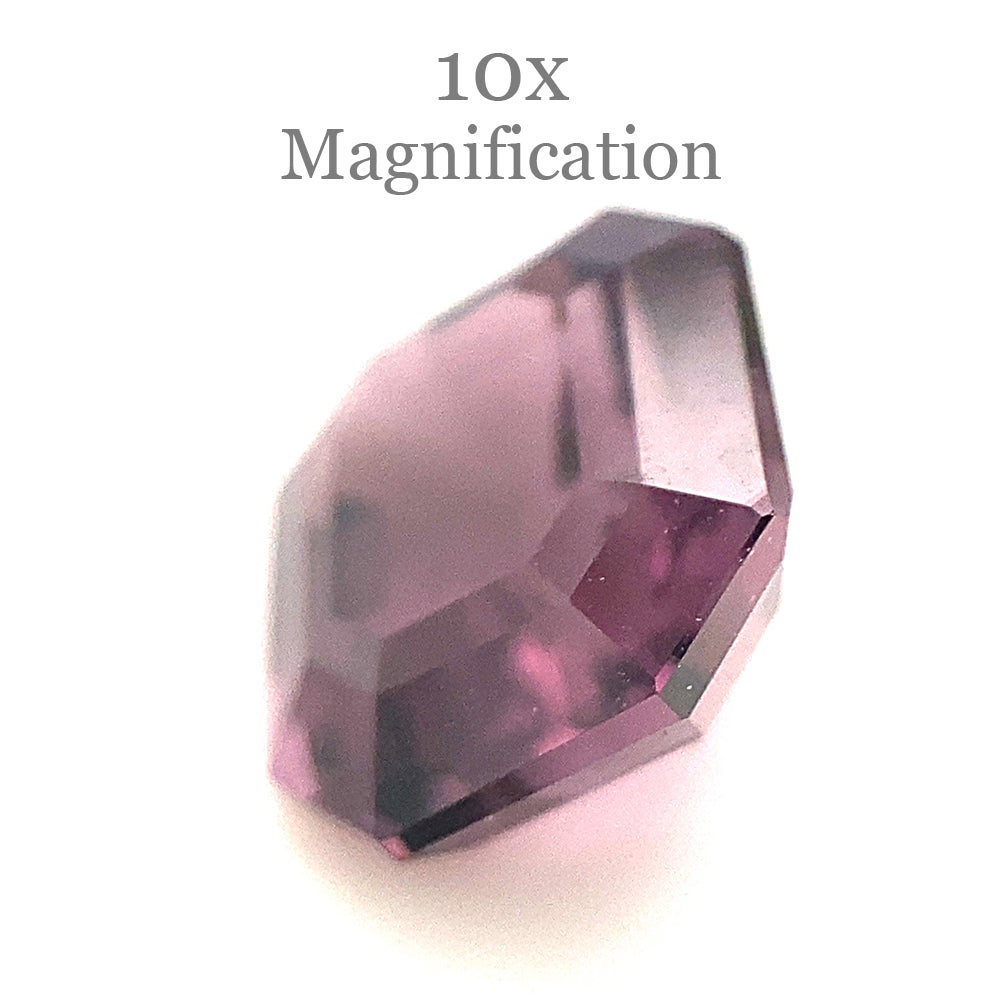 2.47ct Square Purple Spinel from Sri Lanka Unheated - Skyjems Wholesale Gemstones