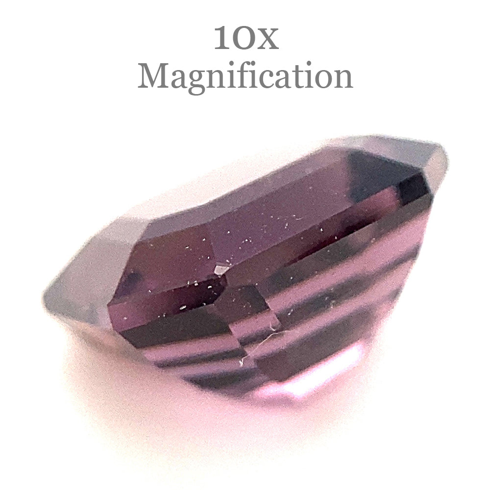 2.47ct Square Purple Spinel from Sri Lanka Unheated - Skyjems Wholesale Gemstones