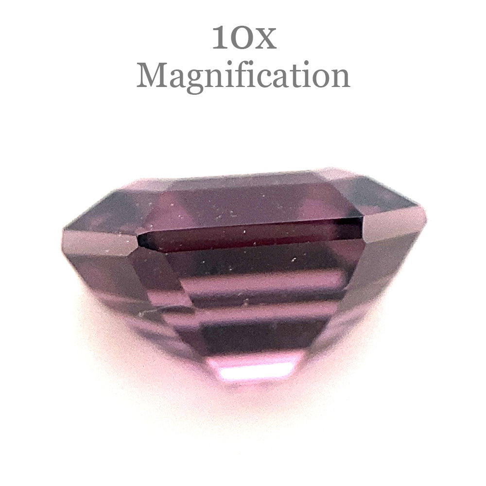 2.47ct Square Purple Spinel from Sri Lanka Unheated - Skyjems Wholesale Gemstones