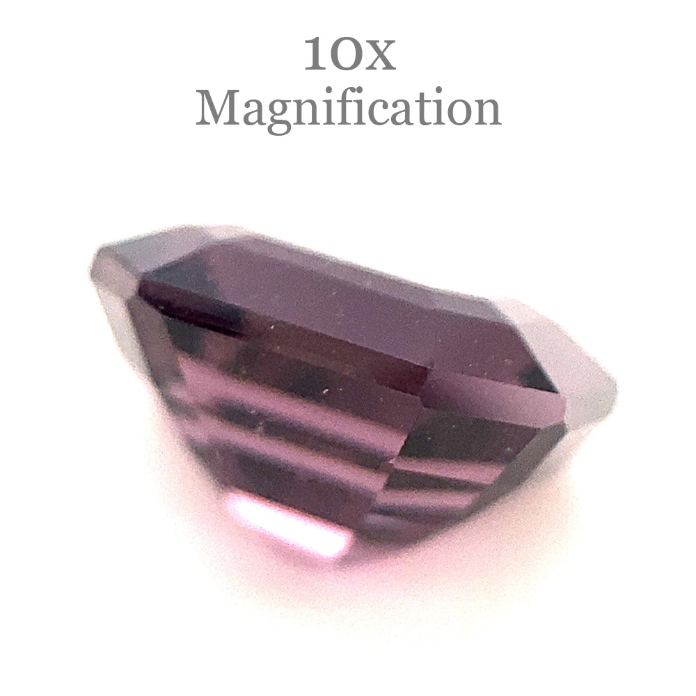 2.47ct Square Purple Spinel from Sri Lanka Unheated - Skyjems Wholesale Gemstones