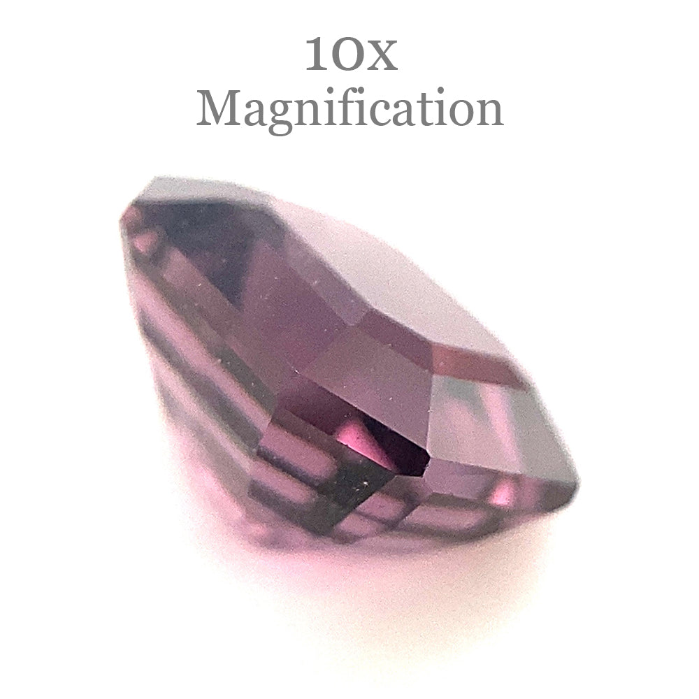 2.47ct Square Purple Spinel from Sri Lanka Unheated - Skyjems Wholesale Gemstones