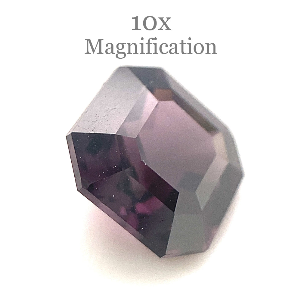 2.57ct Square Purple Spinel from Sri Lanka Unheated - Skyjems Wholesale Gemstones