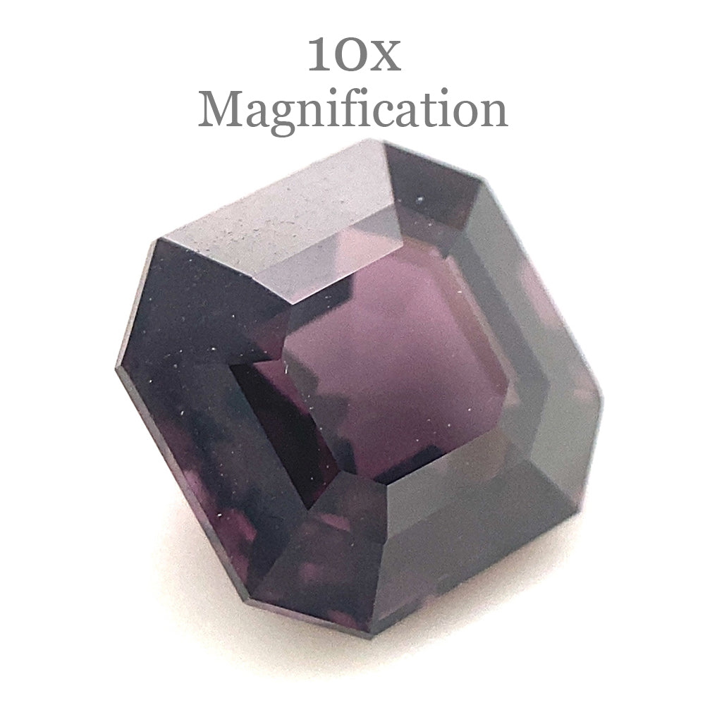 2.57ct Square Purple Spinel from Sri Lanka Unheated - Skyjems Wholesale Gemstones