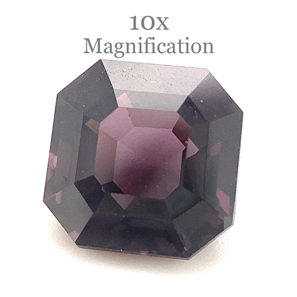 2.57ct Square Purple Spinel from Sri Lanka Unheated - Skyjems Wholesale Gemstones