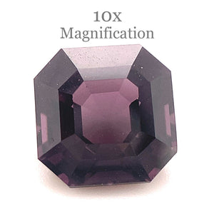 2.57ct Square Purple Spinel from Sri Lanka Unheated - Skyjems Wholesale Gemstones