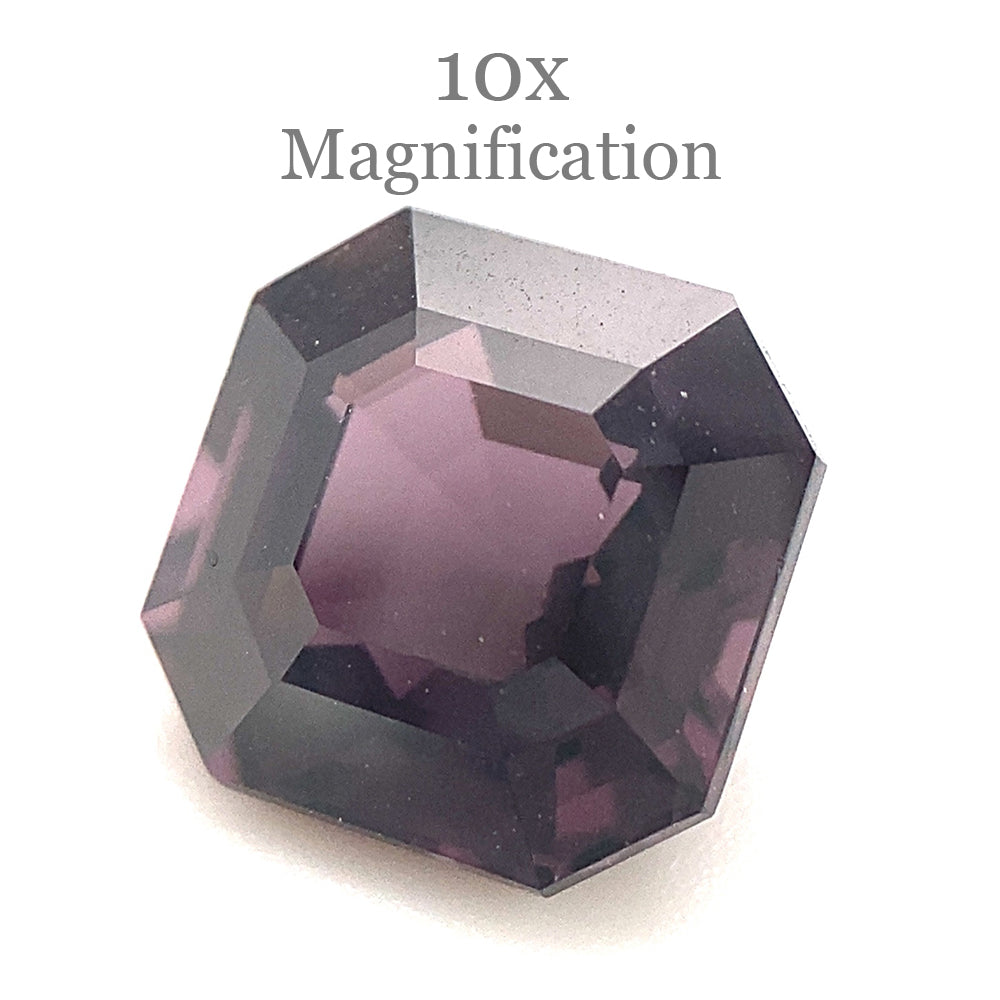 2.57ct Square Purple Spinel from Sri Lanka Unheated - Skyjems Wholesale Gemstones