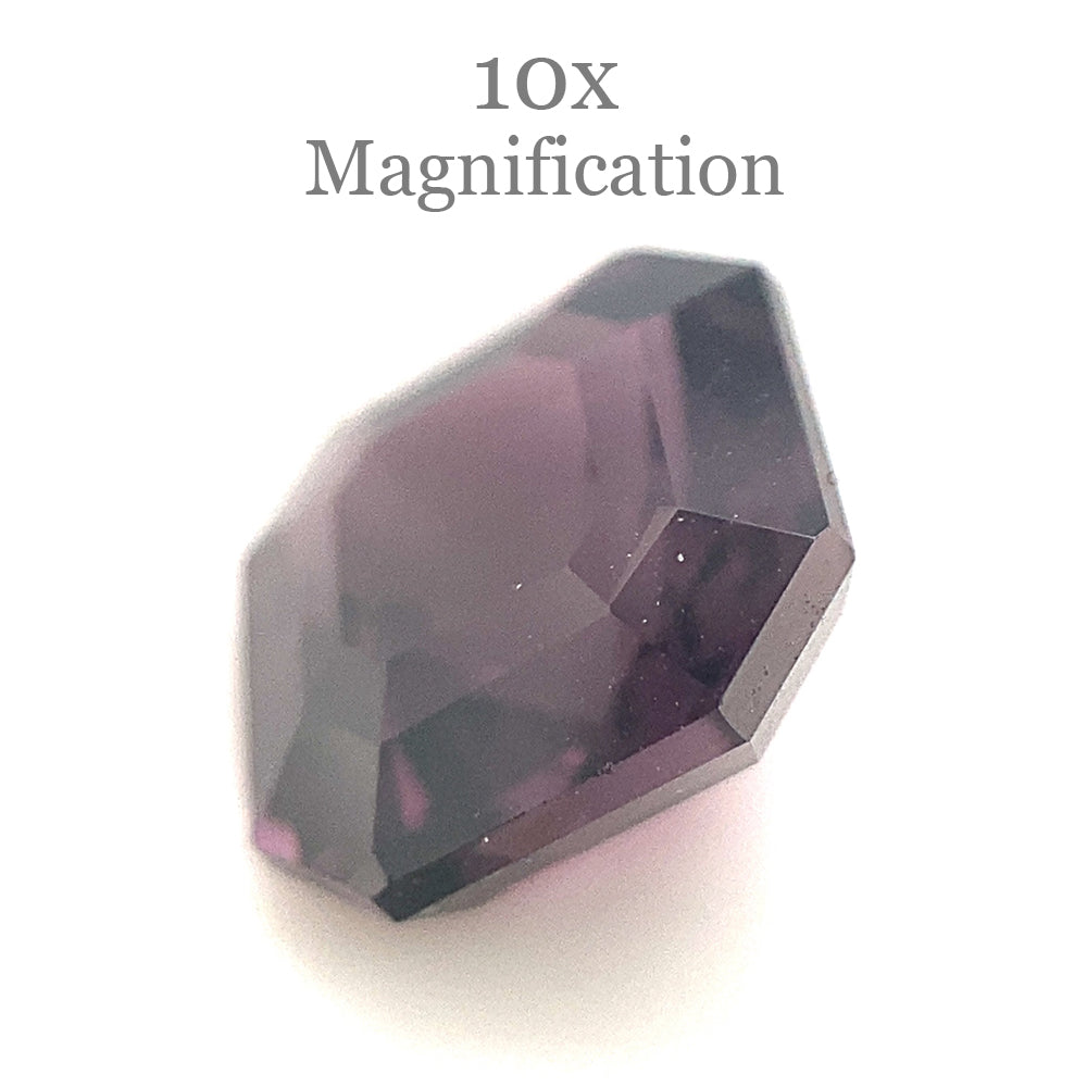 2.57ct Square Purple Spinel from Sri Lanka Unheated - Skyjems Wholesale Gemstones