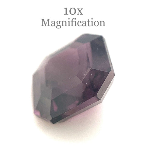 2.57ct Square Purple Spinel from Sri Lanka Unheated