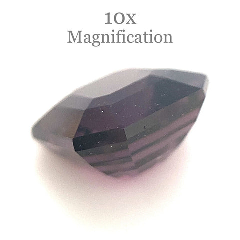 2.57ct Square Purple Spinel from Sri Lanka Unheated