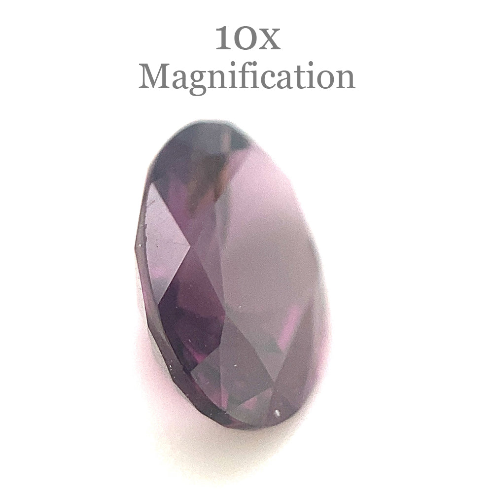 2.22ct Oval Purple Spinel from Sri Lanka - Unheated Gemstone by SkyJems, Premium Rare Collector's Gem