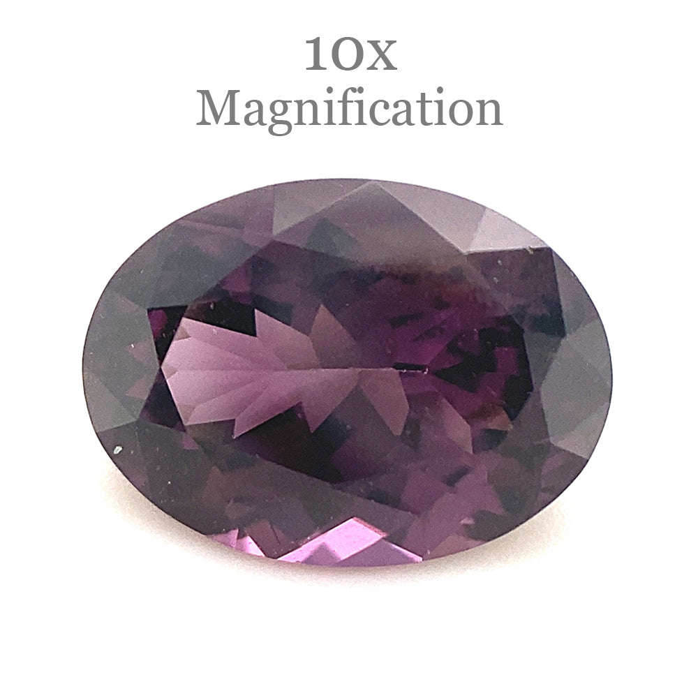 2.22ct Oval Purple Spinel from Sri Lanka | Unheated Gemstone by SkyJems | Premium Rare Collector's Gem