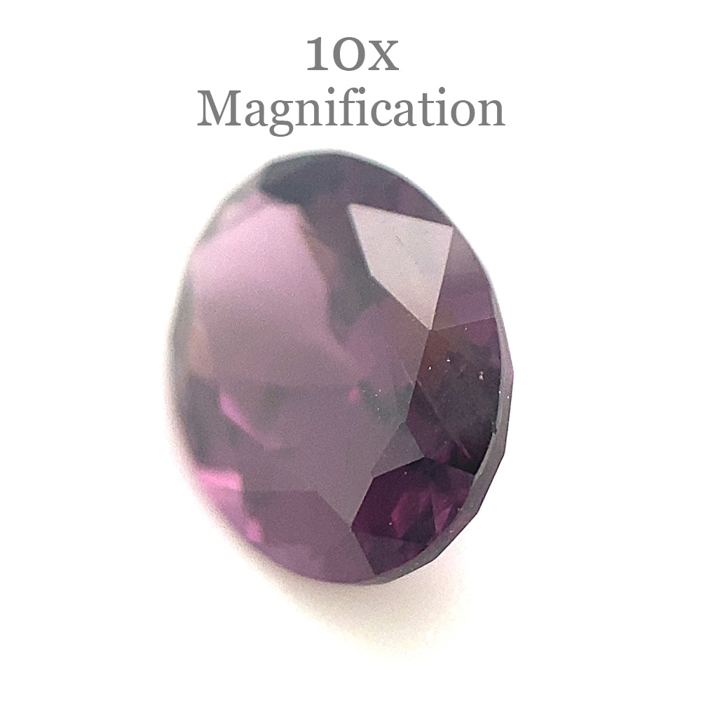2.22ct Oval Purple Spinel from Sri Lanka, unheated natural gemstone by SkyJems Canadian gem specialists