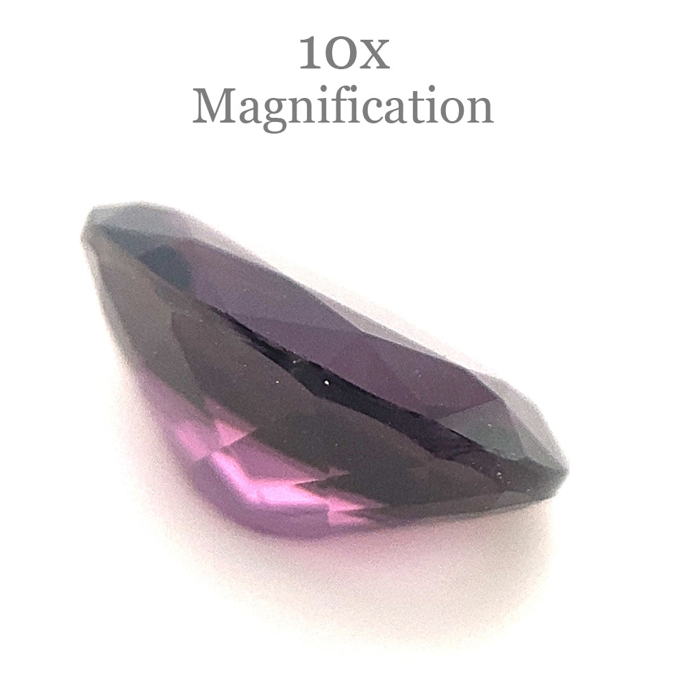 2.22ct Oval Purple Spinel from Sri Lanka, unheated natural gemstone by SkyJems, premium Canadian colored gem specialists
