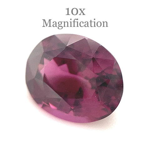 2.91ct Oval Purplish Pink Spinel from Sri Lanka Unheated