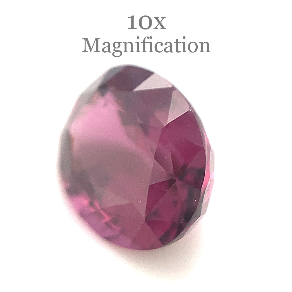 2.91ct Oval Purplish Pink Spinel from Sri Lanka Unheated - Skyjems Wholesale Gemstones