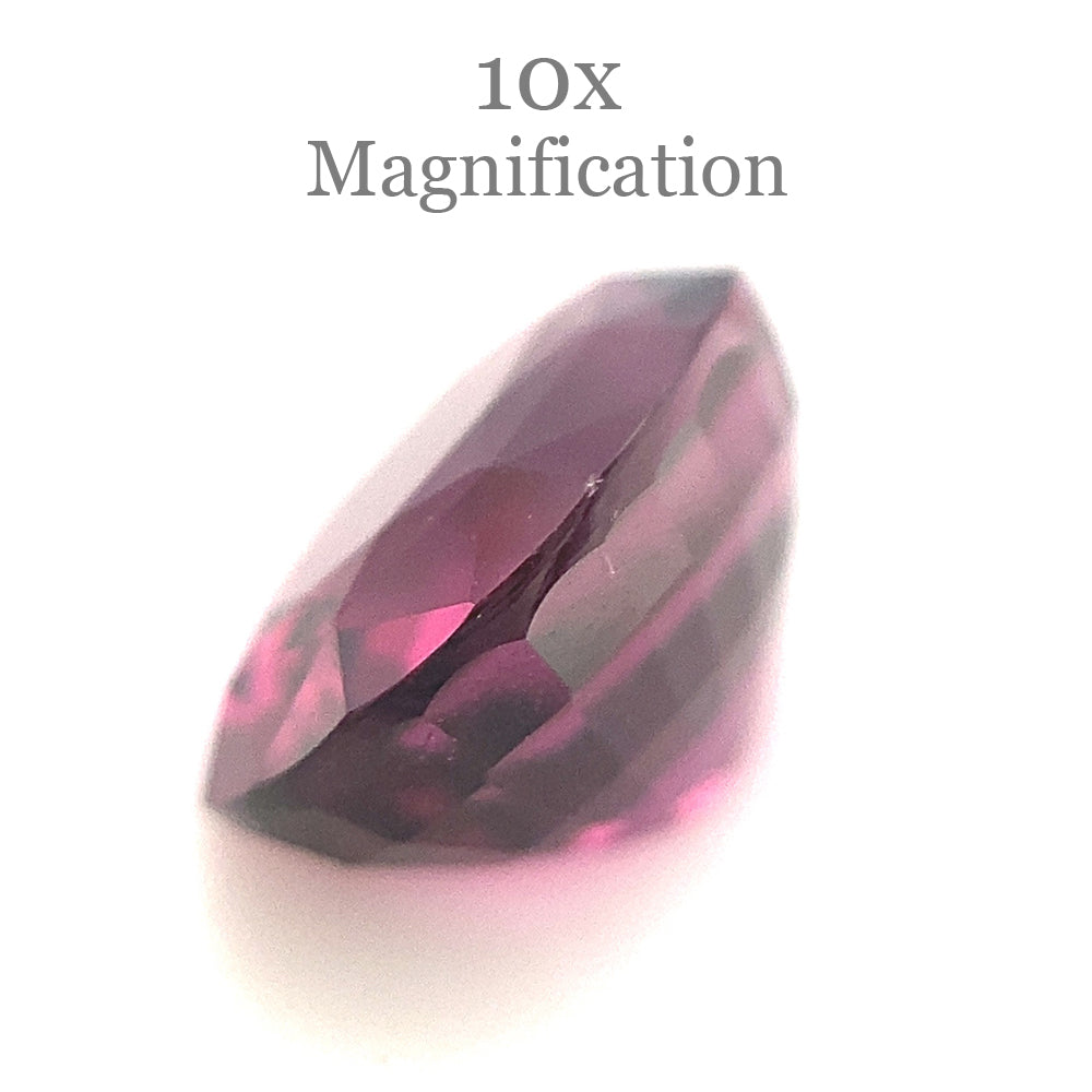 2.91ct Oval Purplish Pink Spinel from Sri Lanka Unheated - Skyjems Wholesale Gemstones