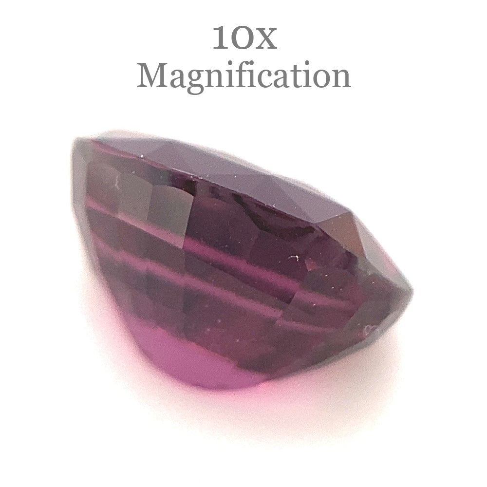 2.91ct Oval Purplish Pink Spinel from Sri Lanka Unheated - Skyjems Wholesale Gemstones