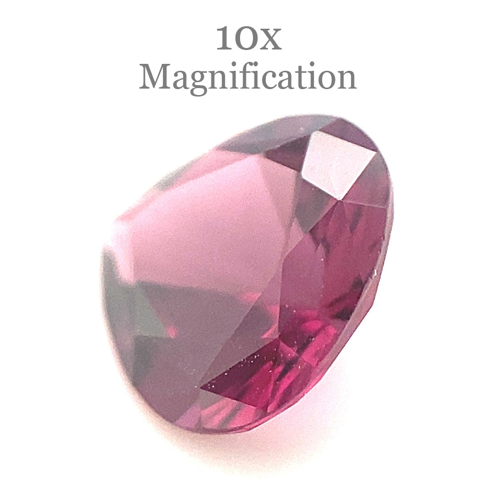 1.34ct Pear Purplish Pink Spinel from Sri Lanka Unheated - Skyjems Wholesale Gemstones