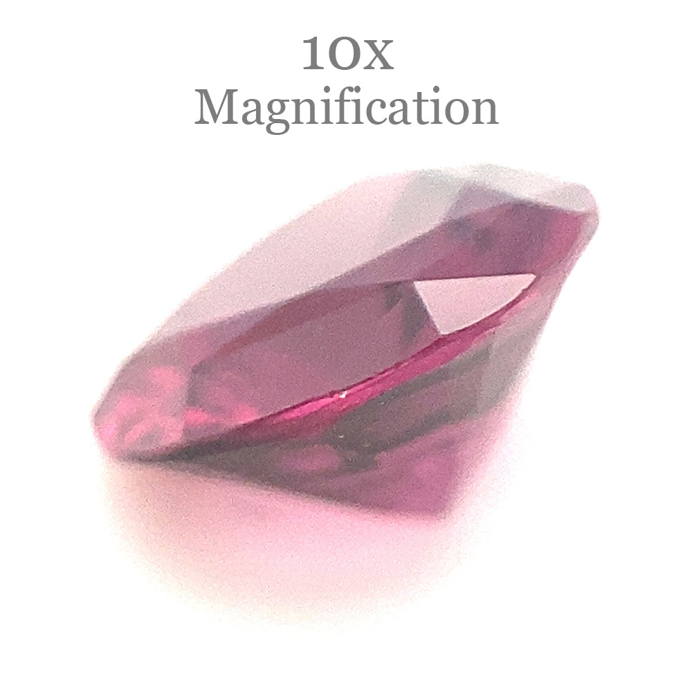 1.34ct Pear Purplish Pink Spinel from Sri Lanka Unheated - Skyjems Wholesale Gemstones