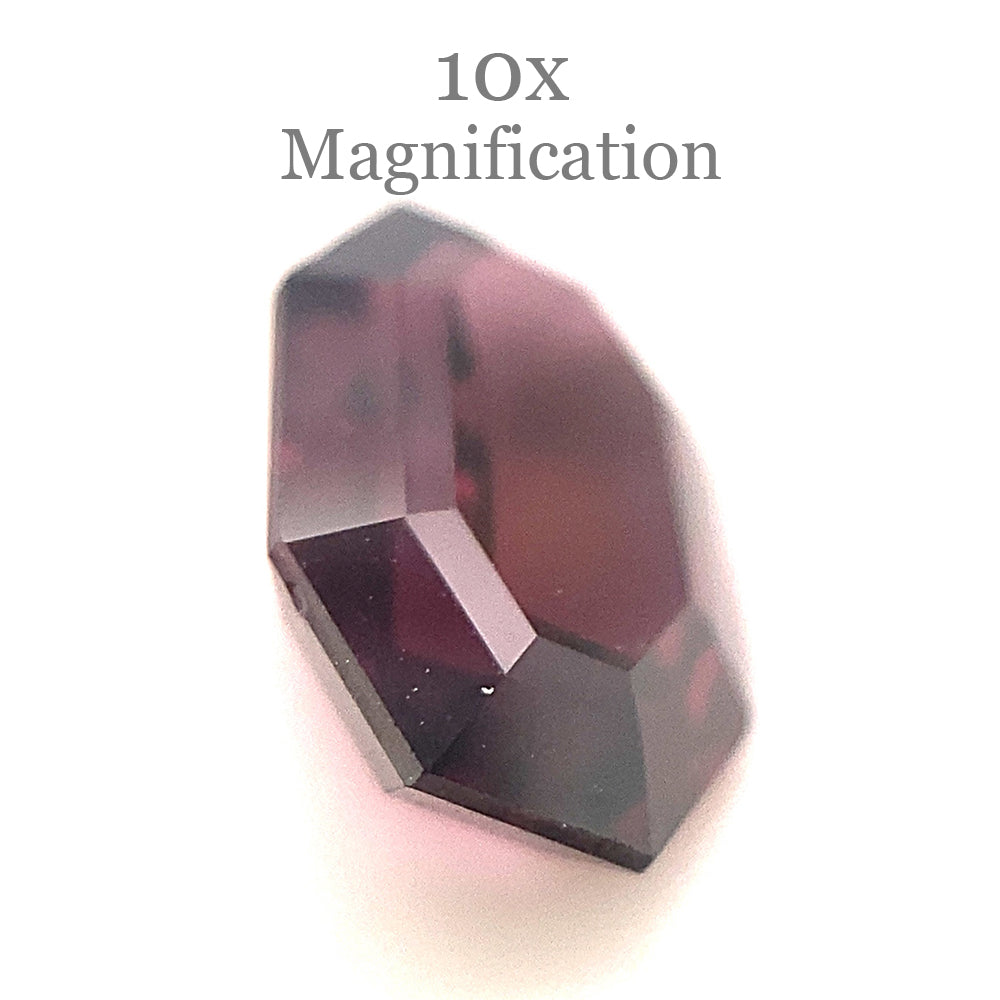 2.27ct Octagonal/Emerald Cut Purple Spinel from Sri Lanka Unheated - Skyjems Wholesale Gemstones