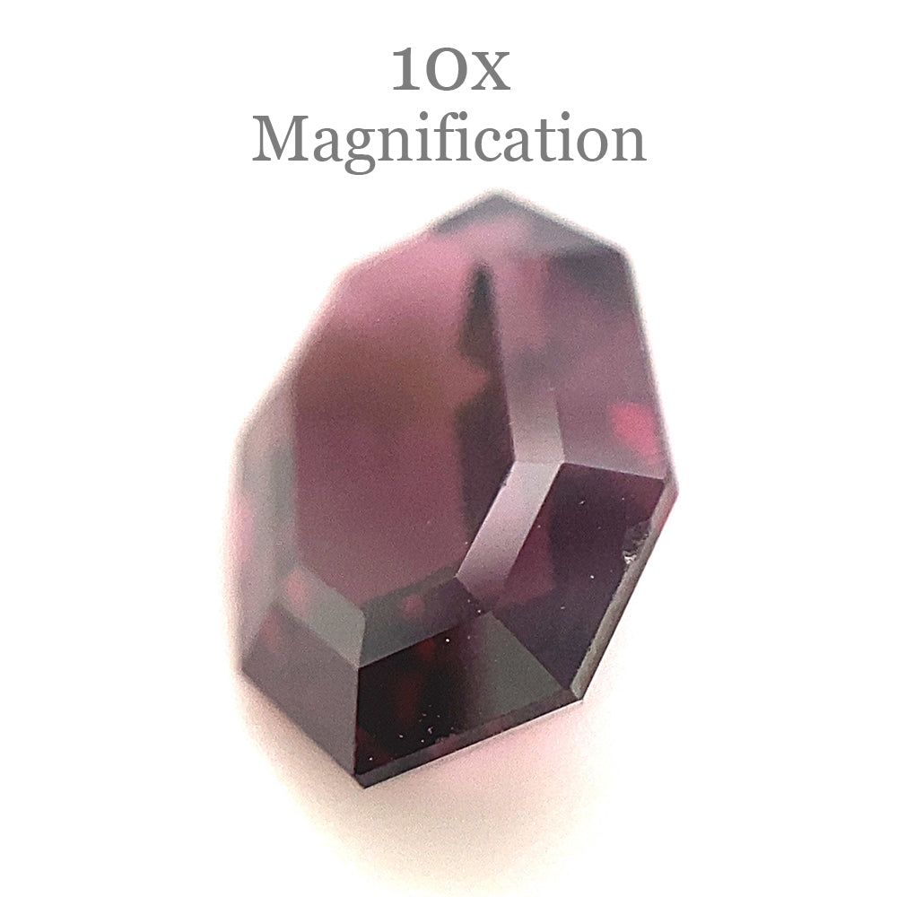 2.27ct Octagonal/Emerald Cut Purple Spinel from Sri Lanka Unheated - Skyjems Wholesale Gemstones