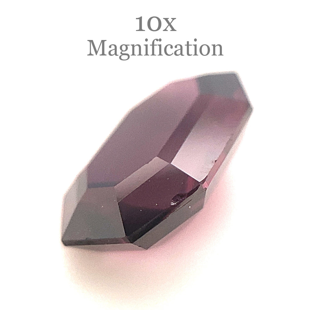 2.27ct Octagonal/Emerald Cut Purple Spinel from Sri Lanka Unheated - Skyjems Wholesale Gemstones