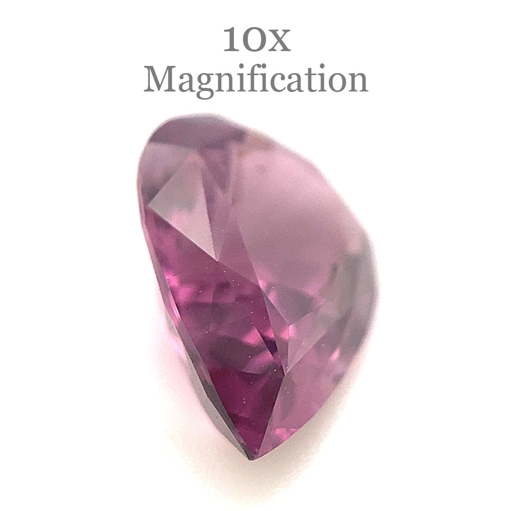 3.07ct Pear Pink-Purple Spinel from Sri Lanka Unheated - Skyjems Wholesale Gemstones