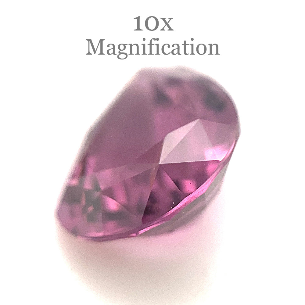 3.07ct Pear Pink-Purple Spinel from Sri Lanka Unheated - Skyjems Wholesale Gemstones