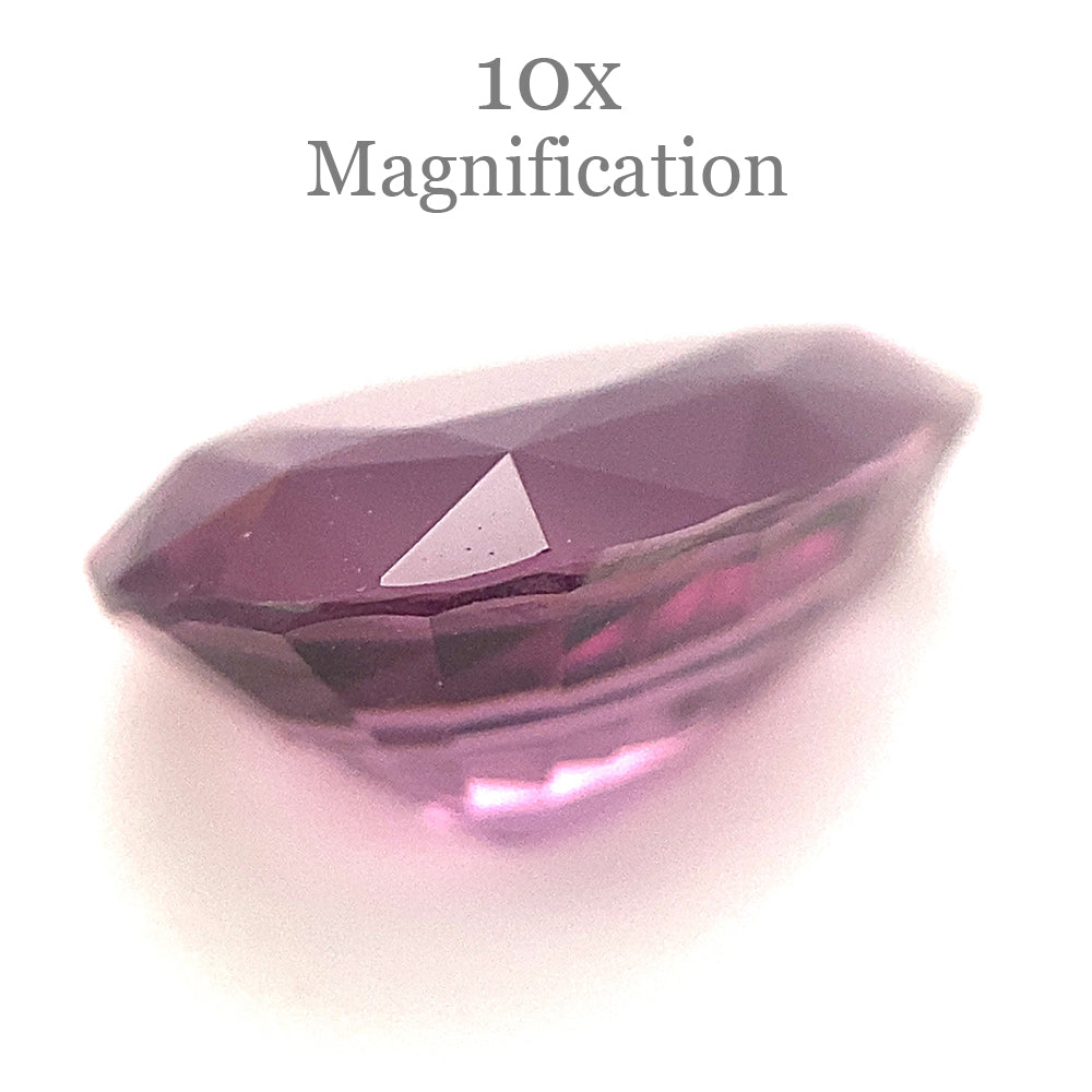 3.07ct Pear Pink-Purple Spinel from Sri Lanka Unheated - Skyjems Wholesale Gemstones