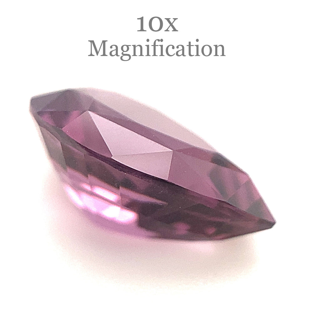 3.07ct Pear Pink-Purple Spinel from Sri Lanka Unheated - Skyjems Wholesale Gemstones