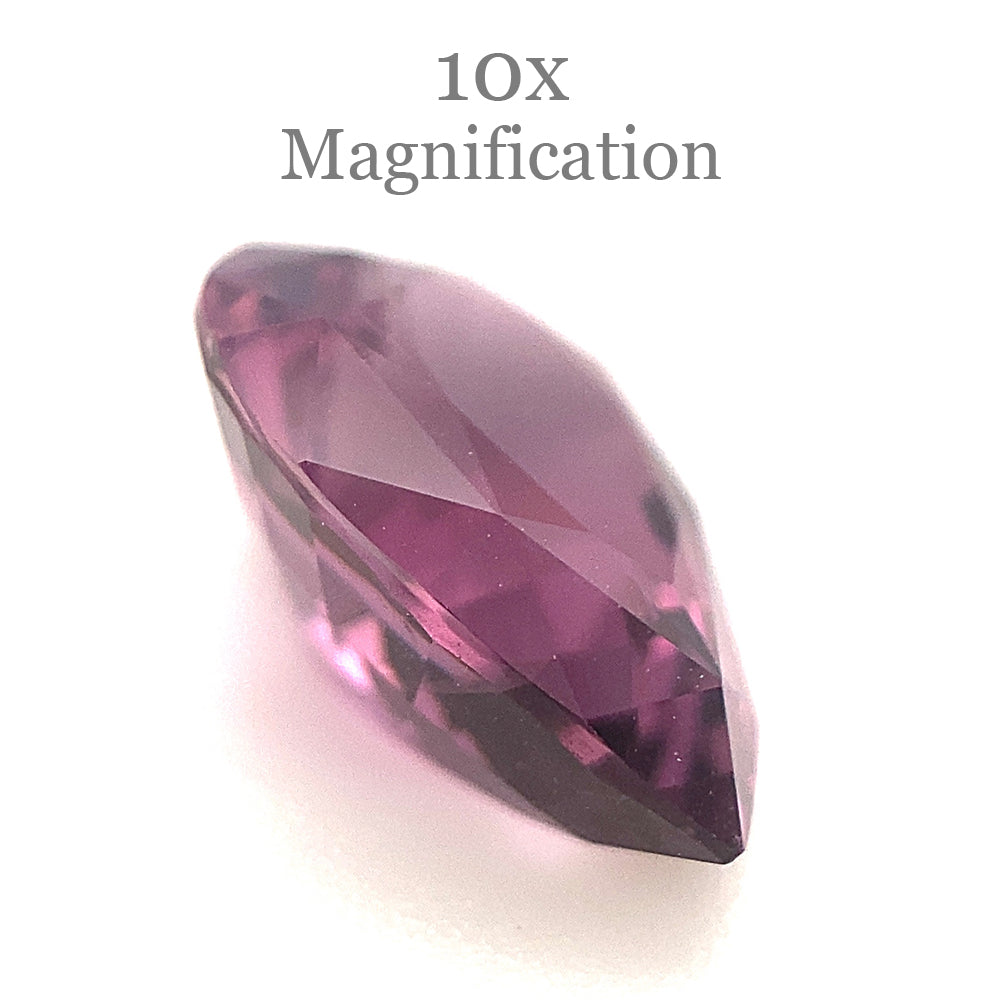 3.07ct Pear Pink-Purple Spinel from Sri Lanka Unheated - Skyjems Wholesale Gemstones