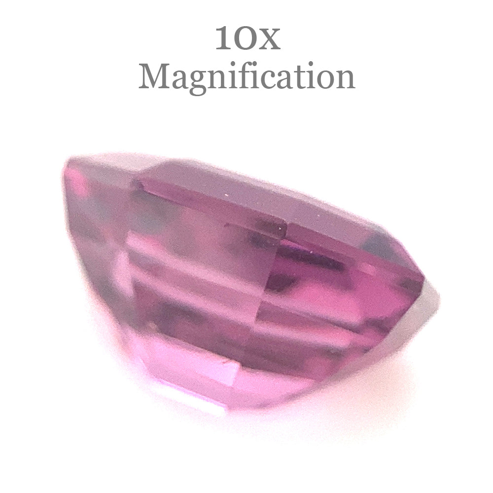 2.44ct Octagonal/Emerald Cut Purple Spinel from Sri Lanka Unheated - Skyjems Wholesale Gemstones