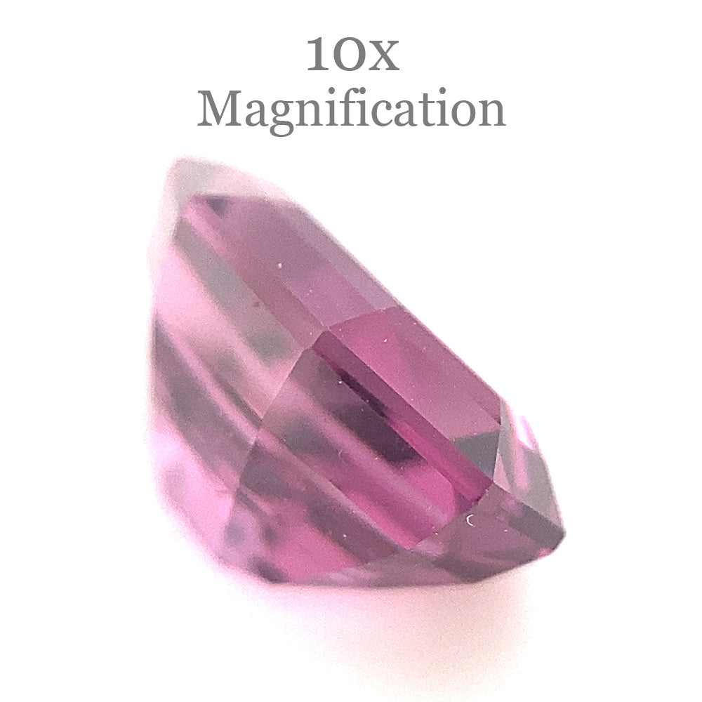 2.44ct Octagonal/Emerald Cut Purple Spinel from Sri Lanka Unheated - Skyjems Wholesale Gemstones