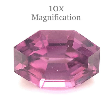 2.44ct Octagonal/Emerald Cut Purple Spinel from Sri Lanka Unheated - Skyjems Wholesale Gemstones