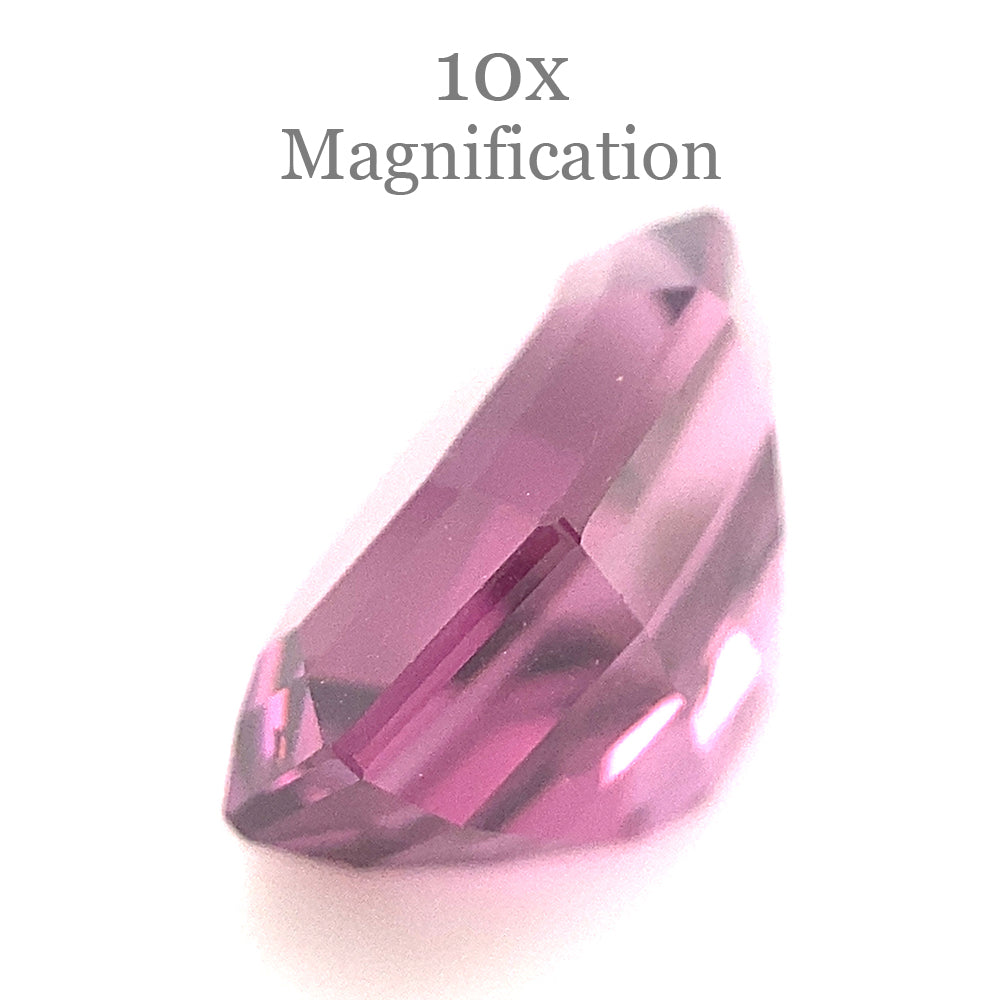 2.44ct Octagonal/Emerald Cut Purple Spinel from Sri Lanka Unheated - Skyjems Wholesale Gemstones