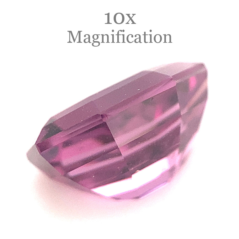 2.44ct Octagonal/Emerald Cut Purple Spinel from Sri Lanka Unheated - Skyjems Wholesale Gemstones