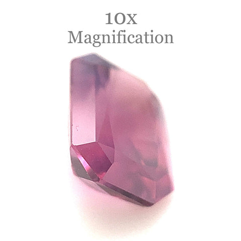 1.48ct Octagonal/Emerald Cut Purple-Pink Spinel from Sri Lanka Unheated