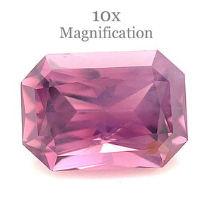 1.48ct Octagonal/Emerald Cut Purple-Pink Spinel from Sri Lanka Unheated - Skyjems Wholesale Gemstones