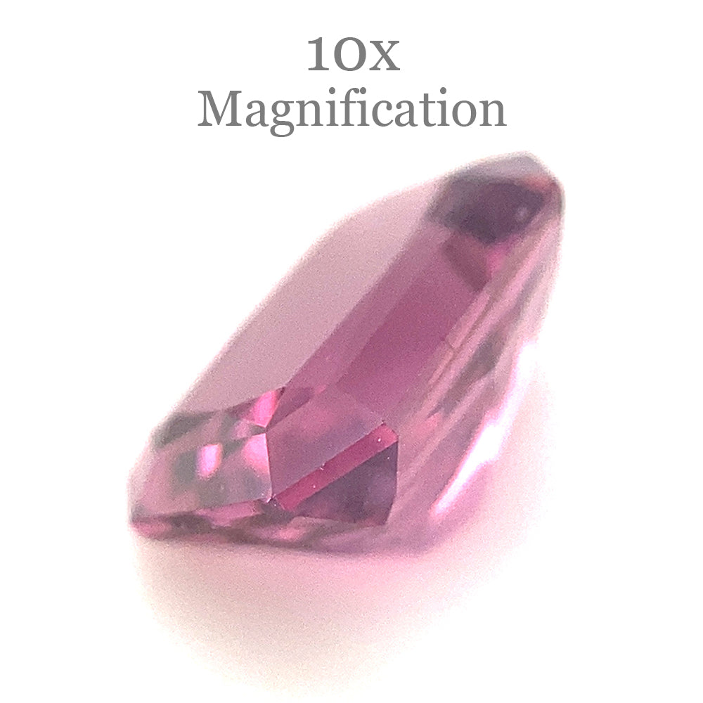 1.48ct Octagonal/Emerald Cut Purple-Pink Spinel from Sri Lanka Unheated - Skyjems Wholesale Gemstones