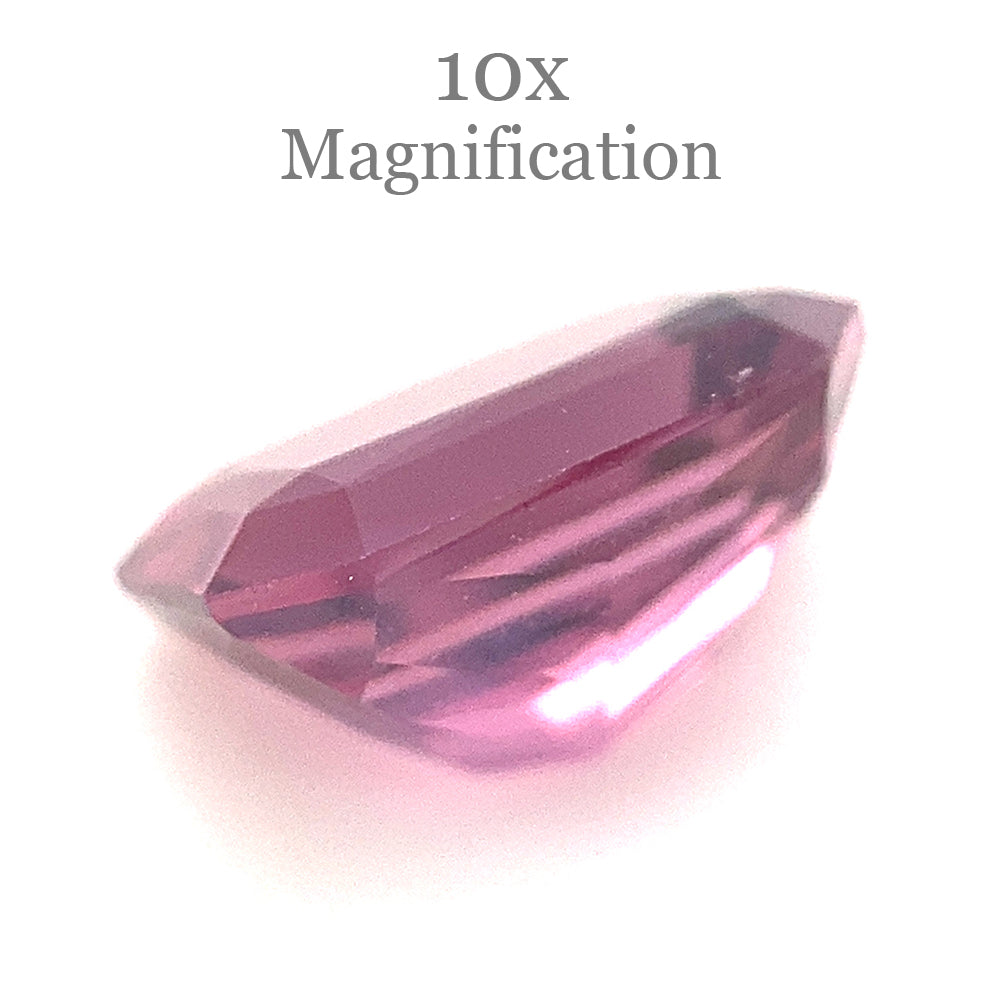 1.48ct Octagonal/Emerald Cut Purple-Pink Spinel from Sri Lanka Unheated - Skyjems Wholesale Gemstones