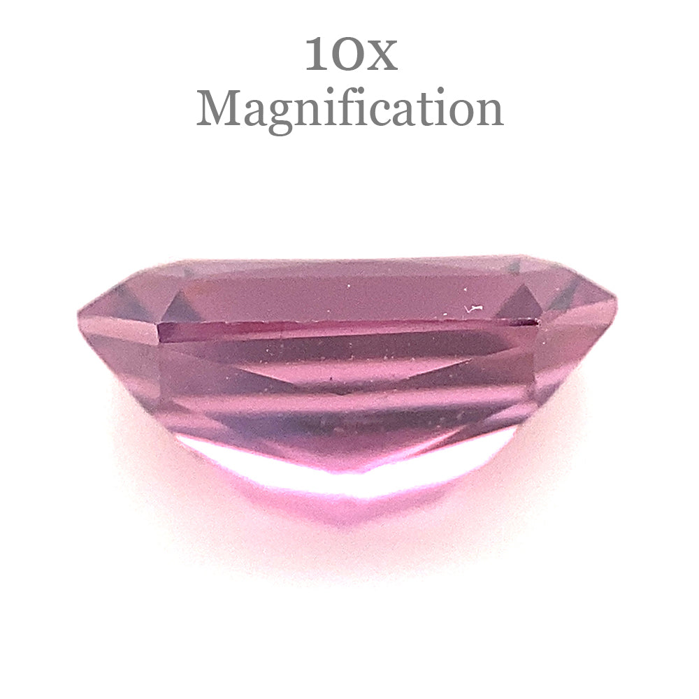 1.48ct Octagonal/Emerald Cut Purple-Pink Spinel from Sri Lanka Unheated - Skyjems Wholesale Gemstones